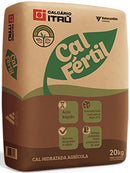 Saco de calcário agrícola Calfértil corretivo de solo 20kg