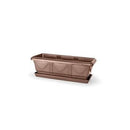 Floreira plástica Nutriplan 28x38cm cor cerâmica