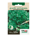 Envelope de sementes de salsa graúda portuguesa Topseed Garden