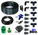 Kit de irrigação por gotejamento para jardim vertical 50 vasos