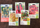 Kit de sementes de pimentas variadas Isla